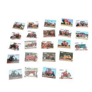Ertl Harvest Heritage Trading Cards Case Corp Tractor Farming Agriculture